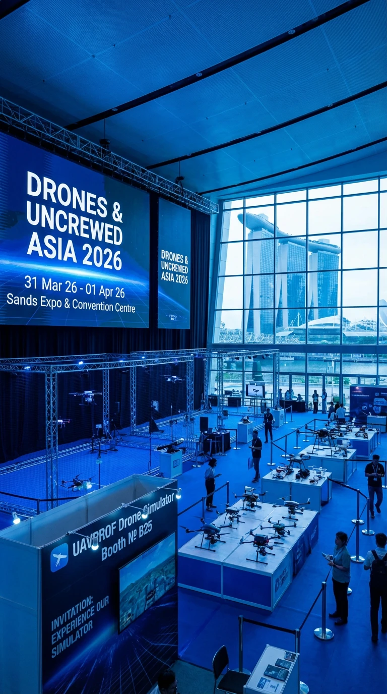 UAVPROF at DRONES & UNCREWED Asia 2026 in Singapore